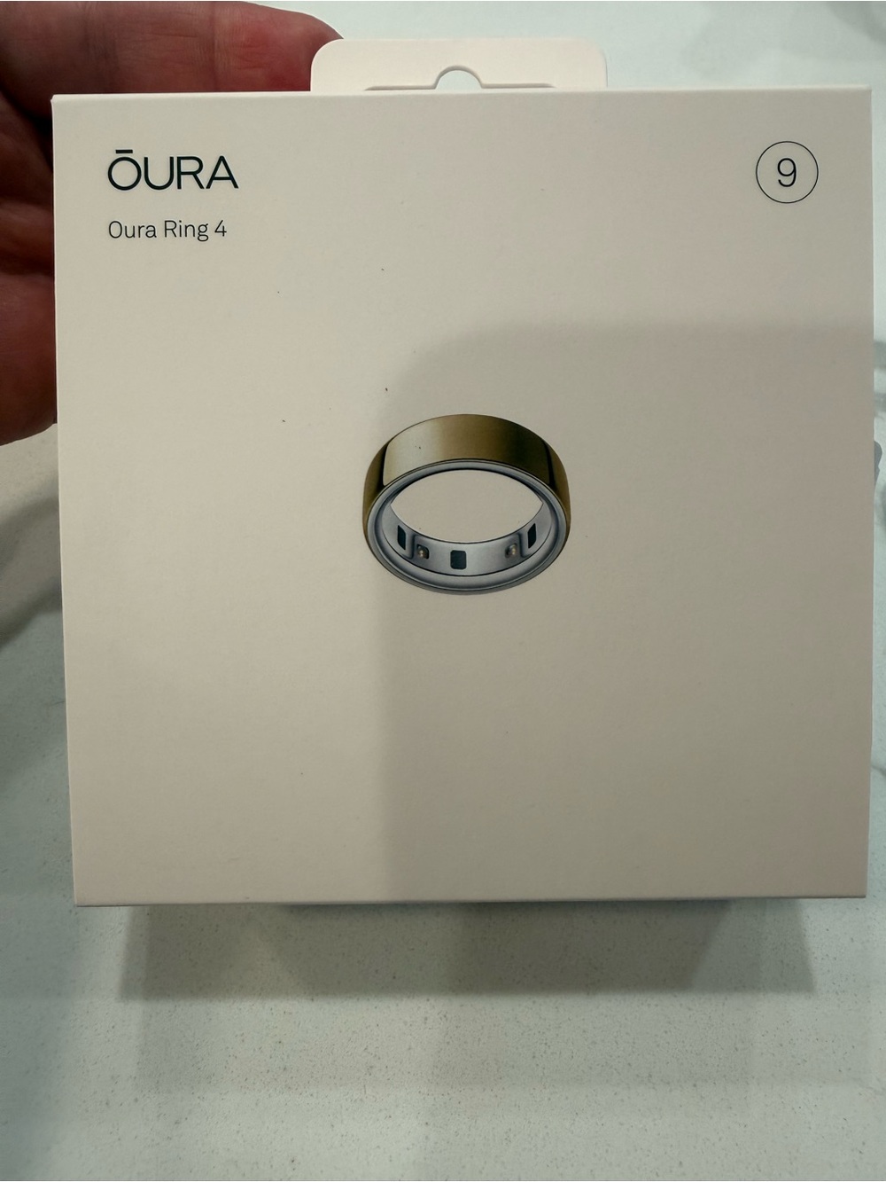 NEW Oura Ring 4 Gold size 9